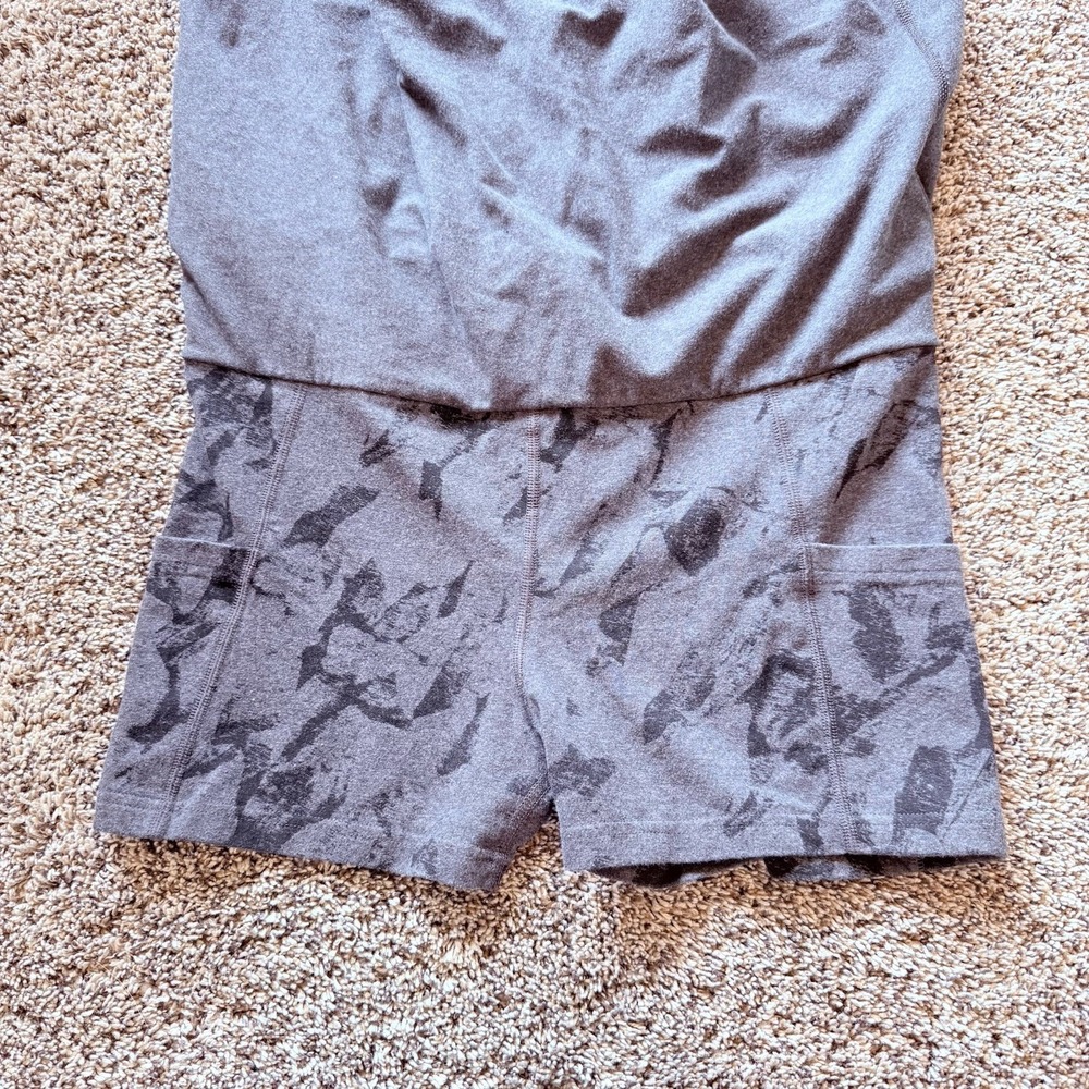 Pact Organic Cotton womens Skort Size medium, Gray & Black - Picture 7 of 7